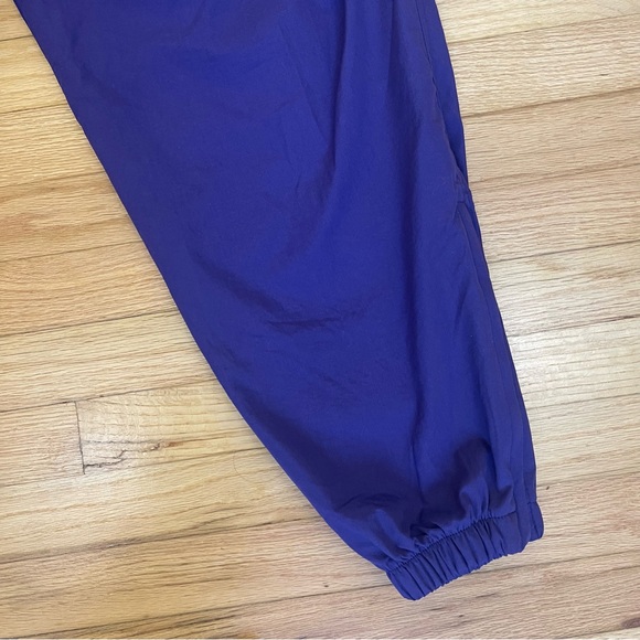 Vintage Nike Track Pants Joggers 90’s Purple Sweatpants With Drawstring - Picture 3 of 10